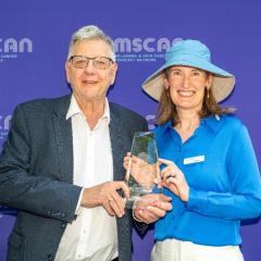 Prof H Peter Soyer and MSCAN award